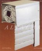 Seccion de persiana enrollable con cajón monoblock de aluminio en Madrid